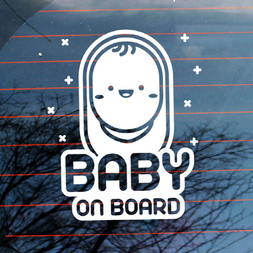 아기차량스티커 베이비인카 아이가타고있어요  아기가타고있어요_MLSC-664 귀여운아기 baby on board