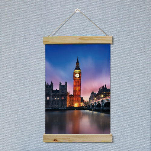 패브릭족자 영국 런던 빅벤 시계탑 야경 풍경 사진 이미지 패브릭포스터 포스터 데코 홈데코 인테리어 소품 가리개 우드 원목 패브릭 꾸미기 감성 cj978-우드스크롤_40CmX60Cm-빅벤이보이는야경
