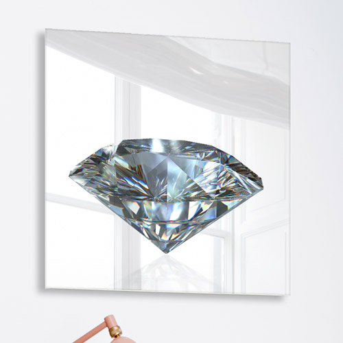 홈갤러리 홈데코 홈인테리어 인테리어소품 소품 일러스트 다이아몬드 다이아 보석 쥬얼리 디자인 보석 보석방 쥬얼리샵 샵 매장 가게 cm799-아크릴액자 다이아몬드