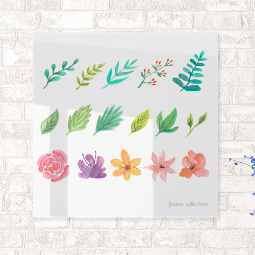 아크릴액자 디자인액자 디자인소품 꽃 나무 잎 컬렉션 cp311-아크릴액자 플라워콜렉션(꽃과잎)