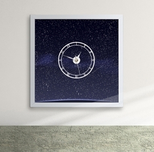 인테리어 벽시계 디자인액자시계 집들이선물 개업집선물 cx059-아름다운 은하수 액자시계