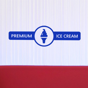 포인트스티커 소프트아이스크림 데코 인테리어 아이스 프리미엄 콘 얼음 여름 계절 차가운 pj090-아이스크림라벨1