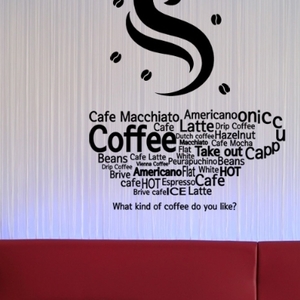 카페스티커 까페 시트지 커피숍 스티커 ps032-무슨 커피 좋아하세요? 