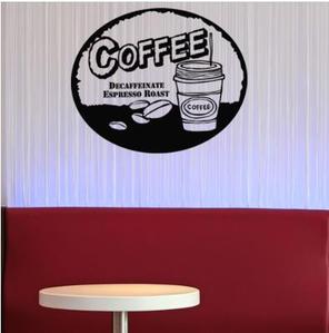 카페스티커 까페 시트지 커피숍 스티커 ik209-디카페인커피라벨
