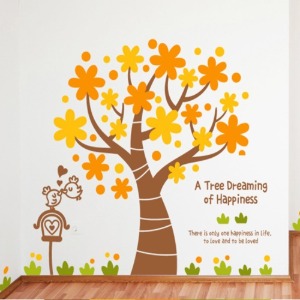 어린이집 유치원 아이방 병설유치원 가정어린이집 포인트 스티커 벽면 환경구성 시트지 _ 행복을꿈꾸는나무