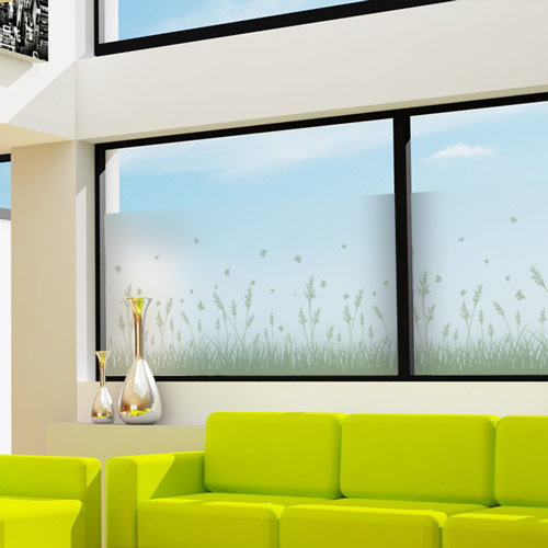 유리문 유리창 베란다 윈도우 가림막 창문 가을 갈대 풀 들판 나비 자연 ggcc577-가을갈대밭