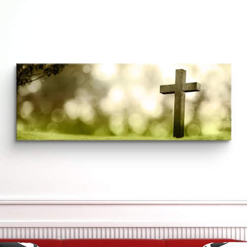 벽걸이 교회 기독교 자연 풍경 하나님 예수 부활 성경 cv140-빛의구원십자가 대형노프레임