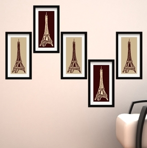 포인트시트지 거실시트지 매장시트지 is135-파리가 사랑한 에펠탑