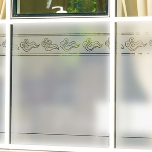 전통디자인 전통문양 시트지 창문 유리시트지 컷팅안개시트지 BSP-155 주문제작가능 전통무늬 디자인 01
