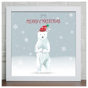 크리스마스인테리어액자 크리스마스 액자 성탄절 겨울 풍경 인테리어소품 디자인액자 벽걸이액자  루돌프 산타 사슴 눈사람 트리 나무 cw360-해피홀리데이